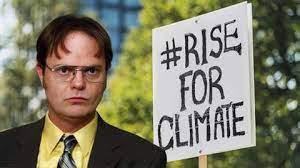 Dwight Schrute Changes his Name to Increase Climate Change Awareness