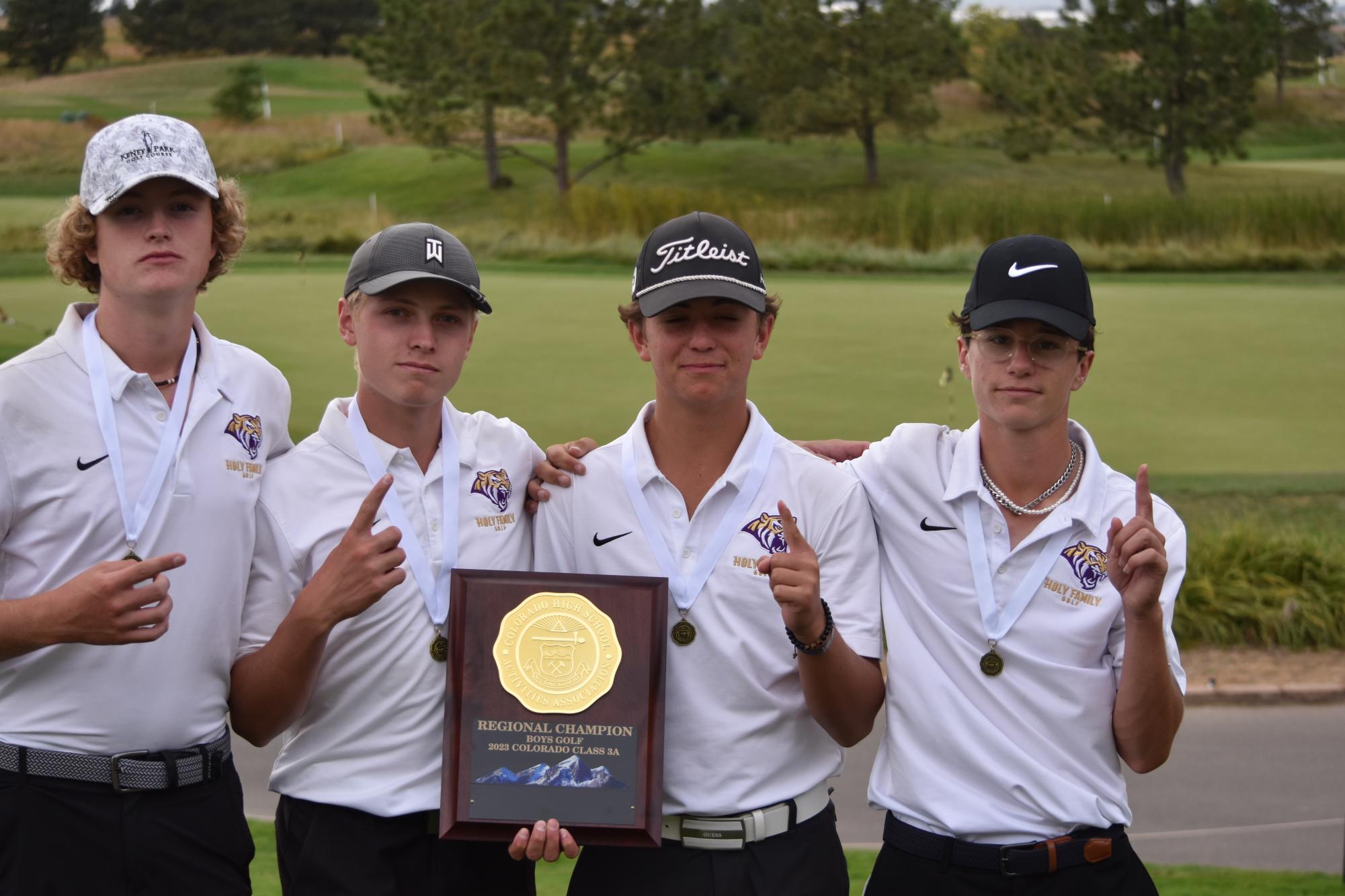 Boys Golf Wins Regional Championship