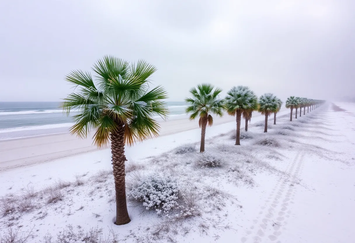 Hey Alexa play 'Snow on the Beach'