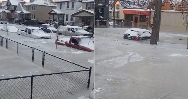 Frozen Floods in Detroit