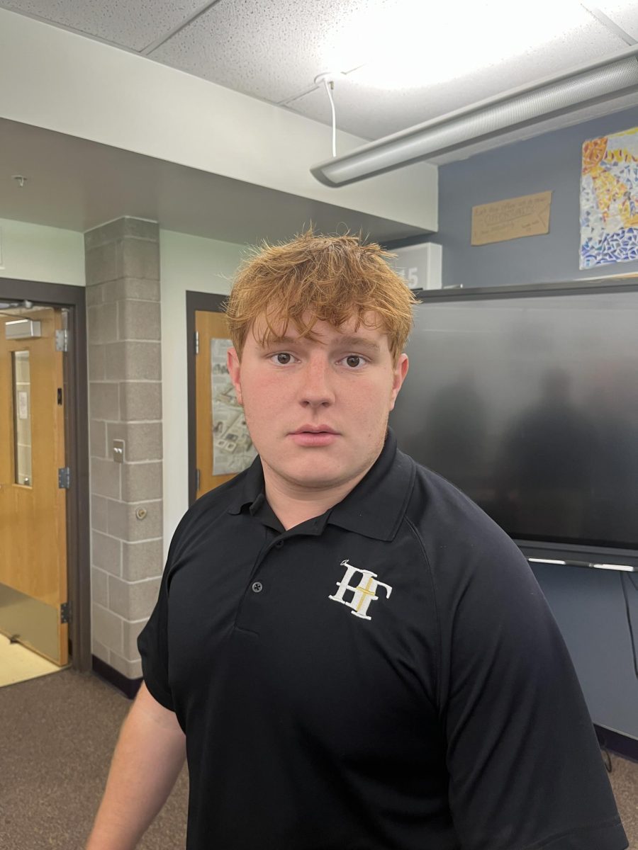 Q&A with Holy Family Varisty Football Fullback Cade Jany