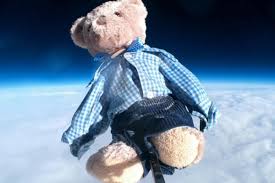 The Teddy Bear that made it 16 Miles Above the Earth