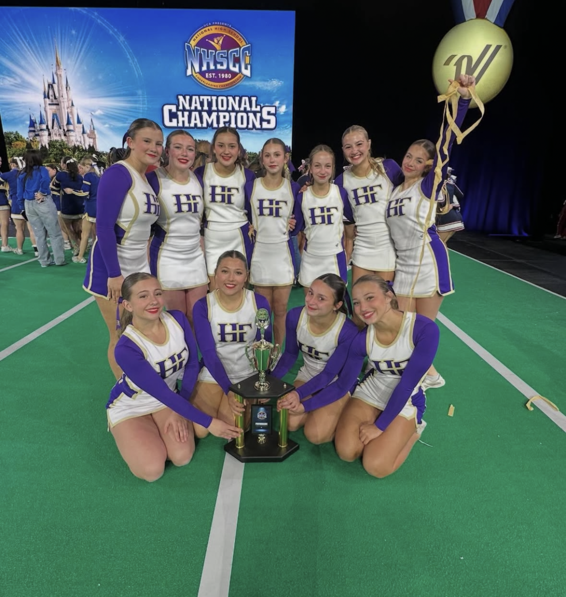 Holy Family Cheer makes History
