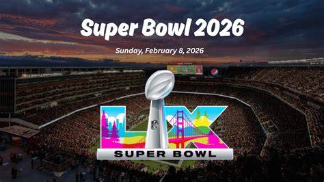 Super Bowl LX set for Sunday in Santa Clara
